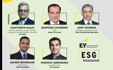Roundtable Discussion with Mr. Santosh Chandra, CEO, EOGEPL, at EY ESG Leadership Dialogues